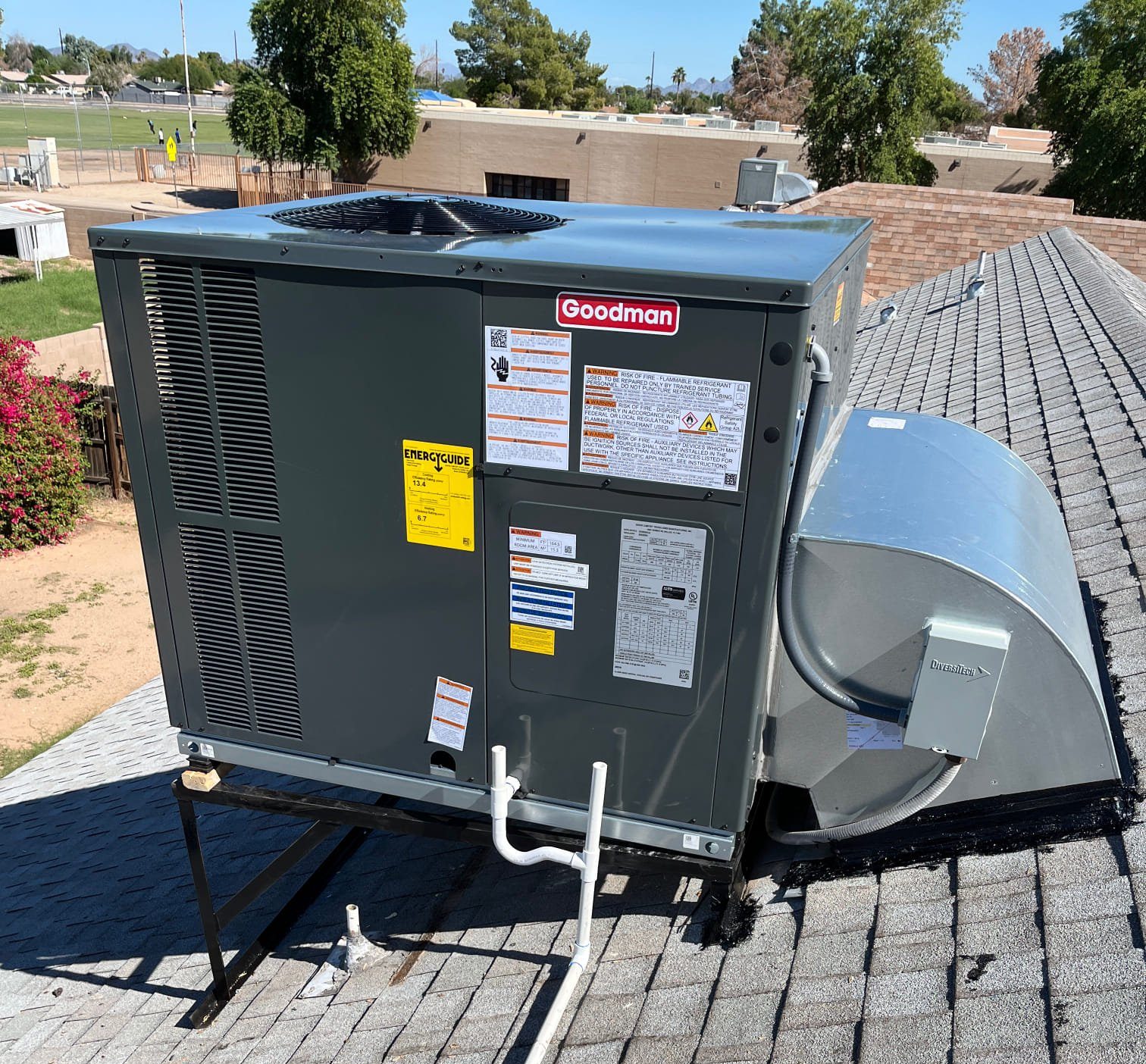 Bumble Bee AC Install